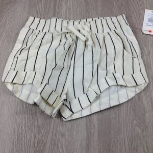 Billabong Black & White Mad for You Shorts XS